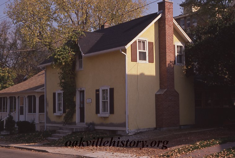 Yellow house two story