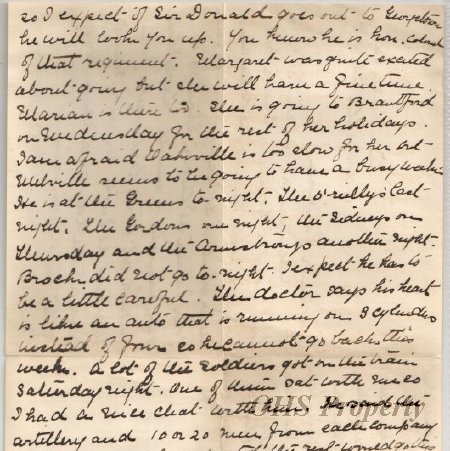 Munro Letters- 1915 Apr 5- from Jessie Munro to Gordon Munro