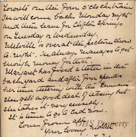 Munro Letters- 1915 Mar 24- from Jessie Munro to Gordon Munro