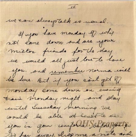 Munro Letters- 1915 Mar 31- from Fleda to Gordon Munro