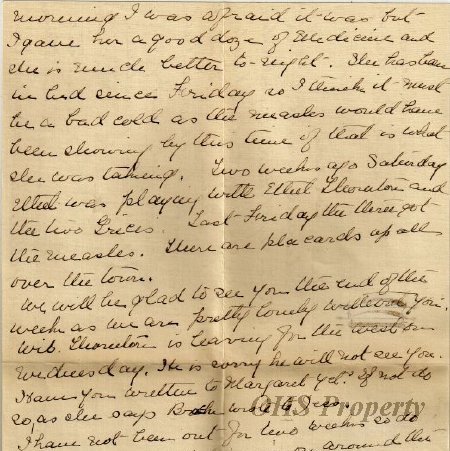 Munro Letters- 1915 Mar 7- from Jessie Munro to Gordon Munro