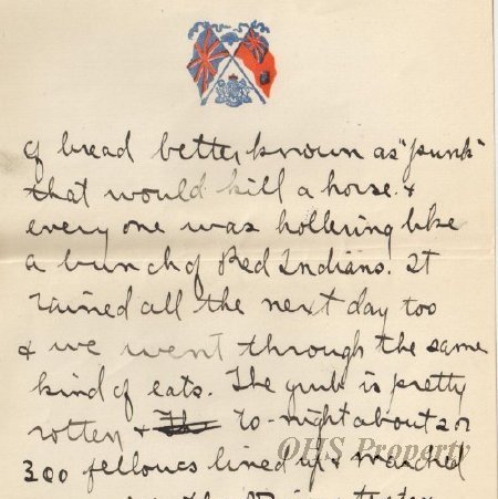 Munro Letters- 1915 May 28- from Gordon Munro to Jessie Munro