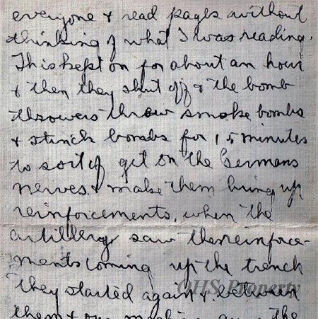 Munro Letters- 1915 Oct. 15- from Gordon Munro to Jessie Munro