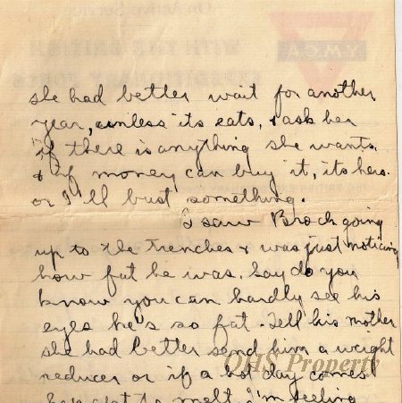 Munro Letters- 1915 Oct. 31- from Gordon Munro to James E. Munro