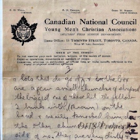 Munro Letters- 1915 Sep 10- from Gordon Munro to Ethel Munro