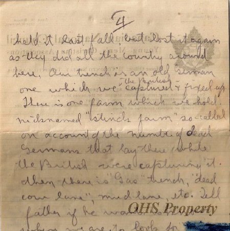 Munro Letters- 1915 Sep 10- from Gordon Munro to Ethel Munro
