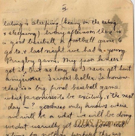 Munro Letters- 1915 Sep 19- from Gordon Munro to Jessie Munro