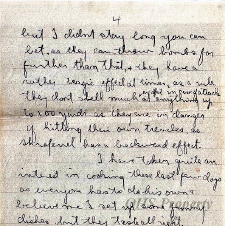 Munro Letters- 1915 Sep 28- from Gordon Munro to Arthur Melville Munro
