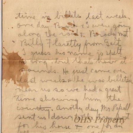 Munro Letters- 1916 Mar. 6- from Gordon Munro to James E. Munro