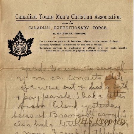 Munro Letters- 1916 Mar. 6- from Gordon Munro to James E. Munro