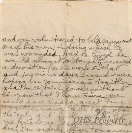 Munro Letters- 1917 Jan 4- G.B. Chisholm to Melville Munro