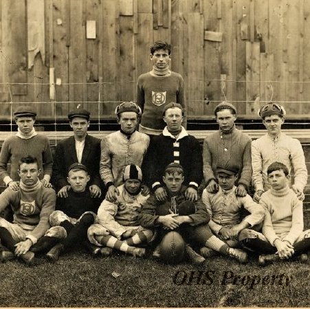 Oakville High School Football Team, 1913