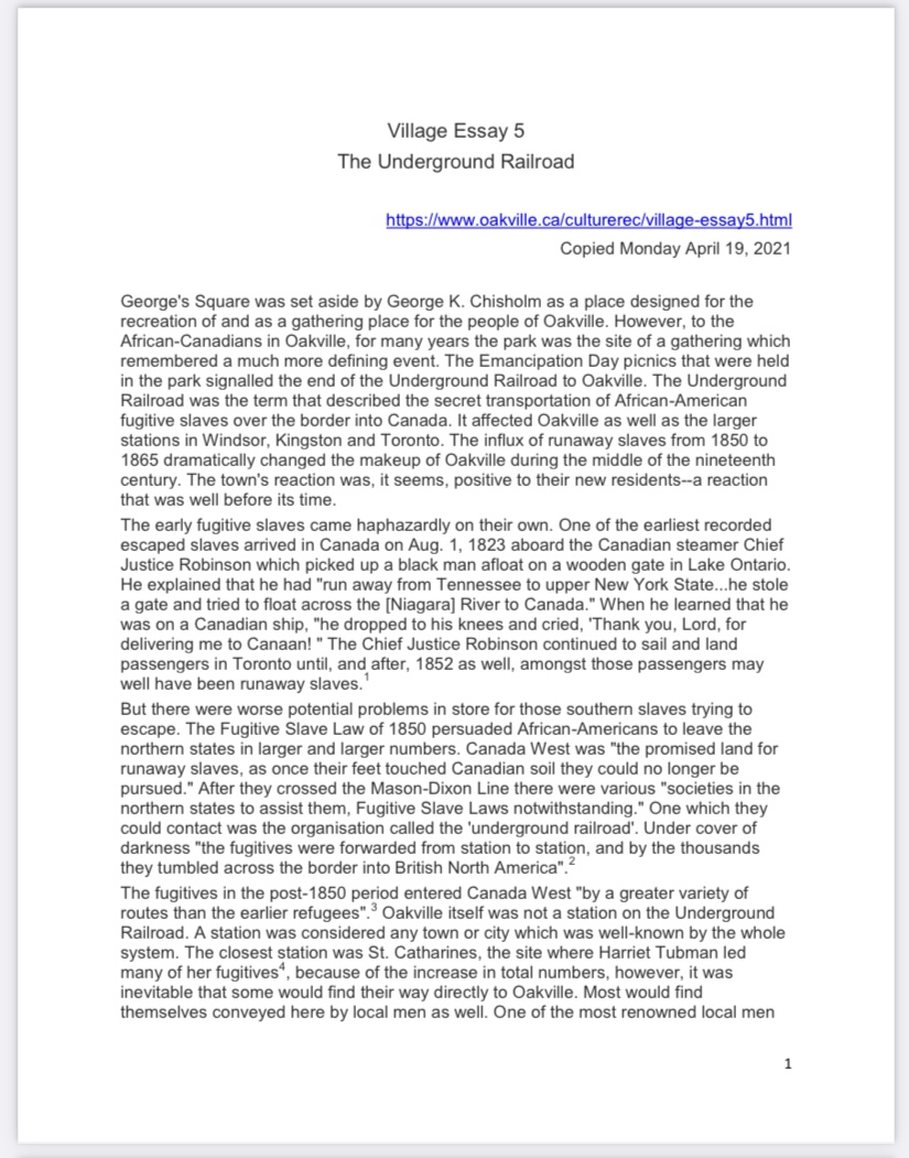 unreadable scan of text of an essay