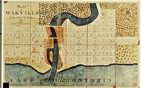 Historical map of Oakville